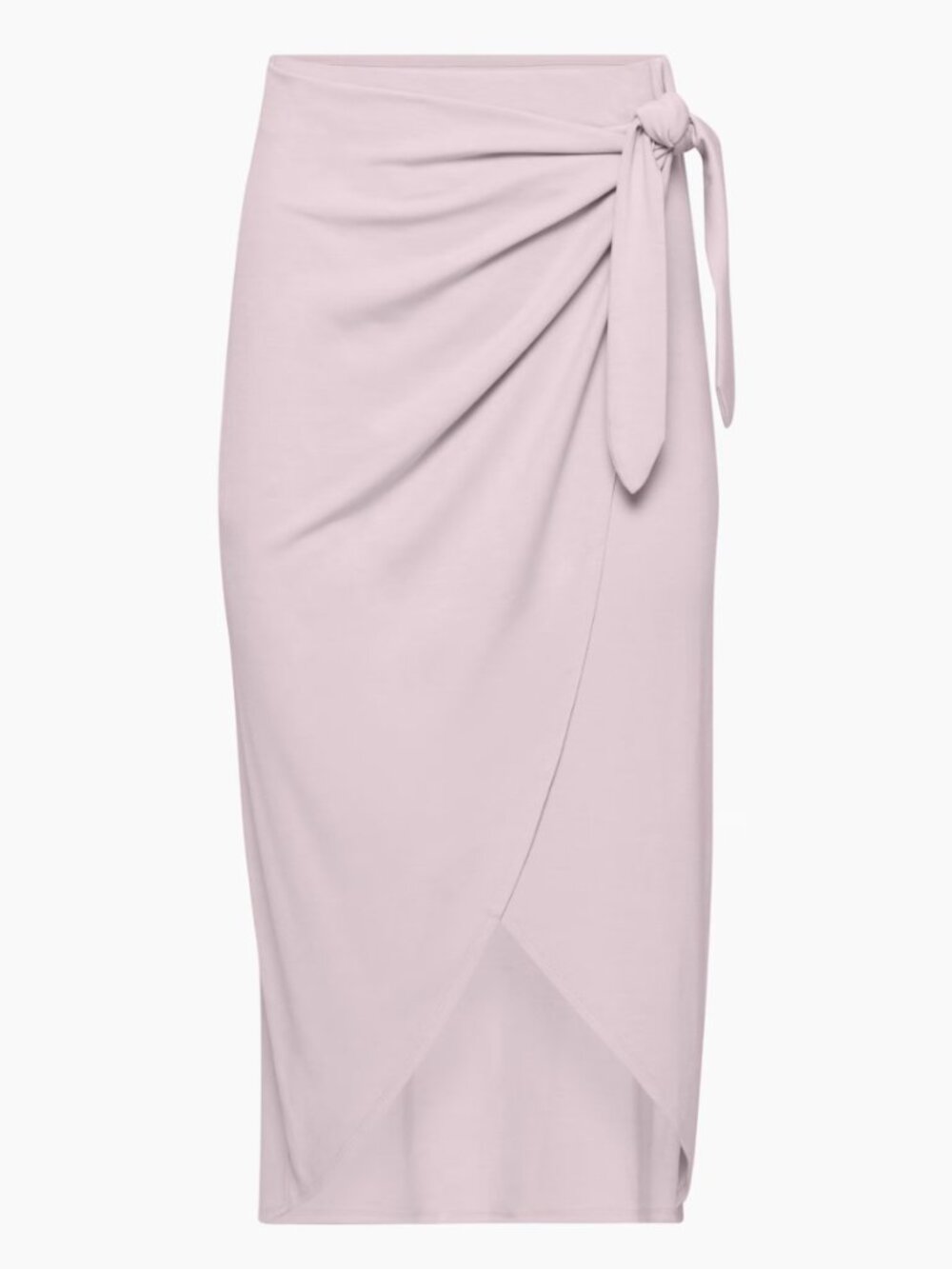 WILFRED (Aritzia) Lavender Saturn Midi Wrap Skirt | Small
